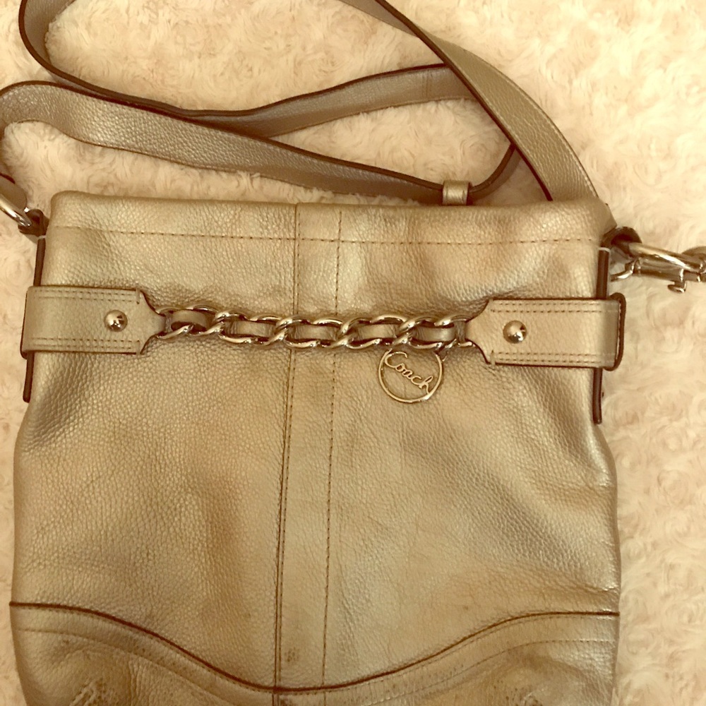 Leather crossbody